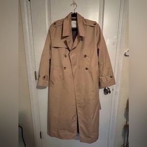 mango cotton classic trench coat
